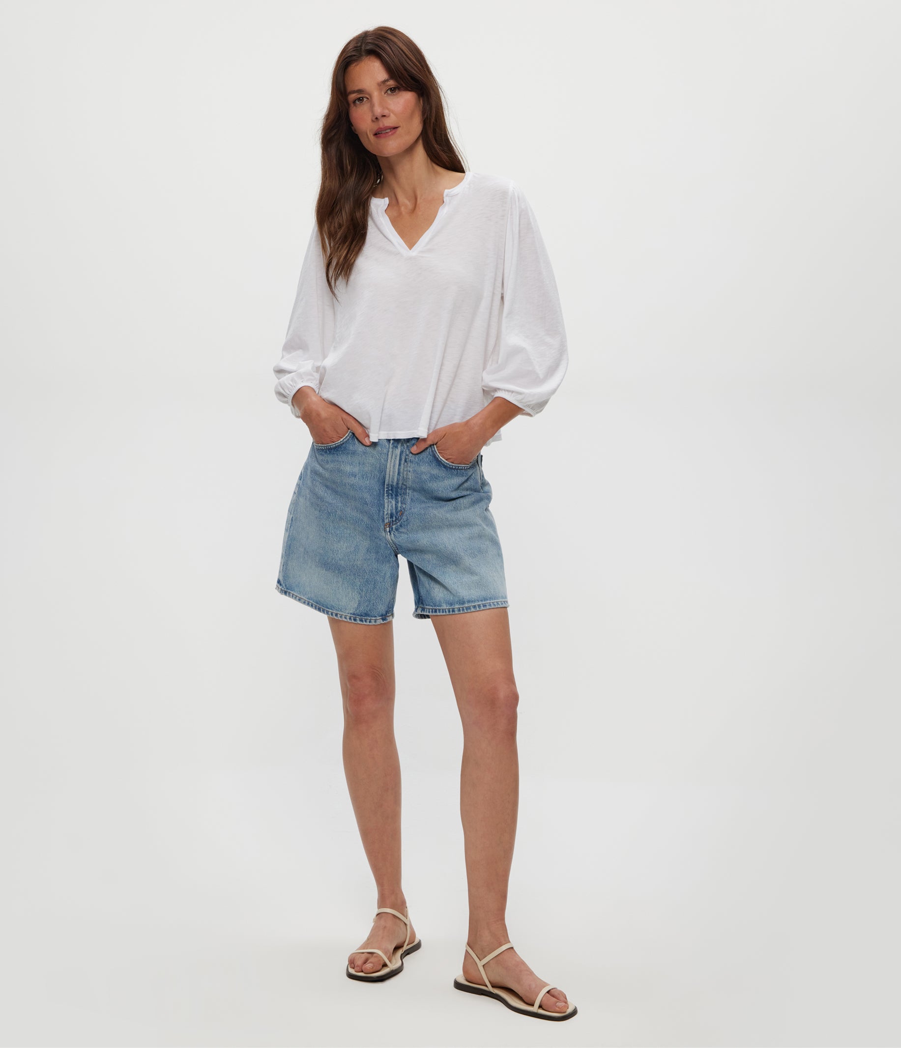 bibiy ANNA PUFF TOP グレー bibiy ANNA PUFF TOP グレーBibiy