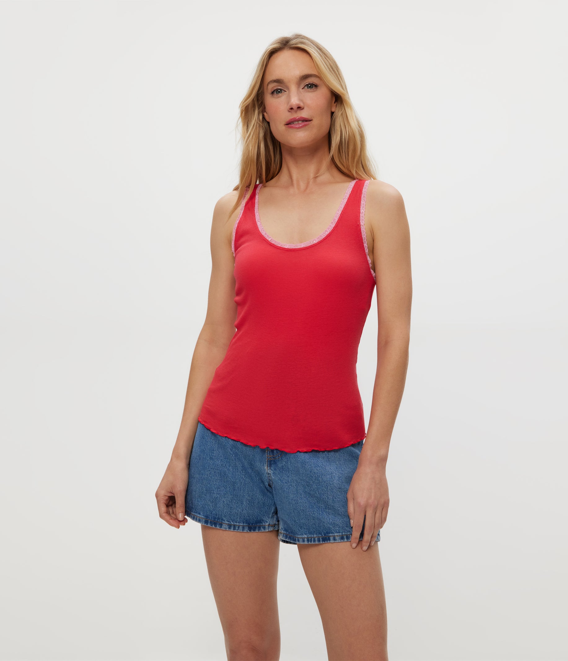 G-Star Damen Slim Rib Scoop T Ls Top – Langärmliges Rippenstrick-Top Mit Rundhals