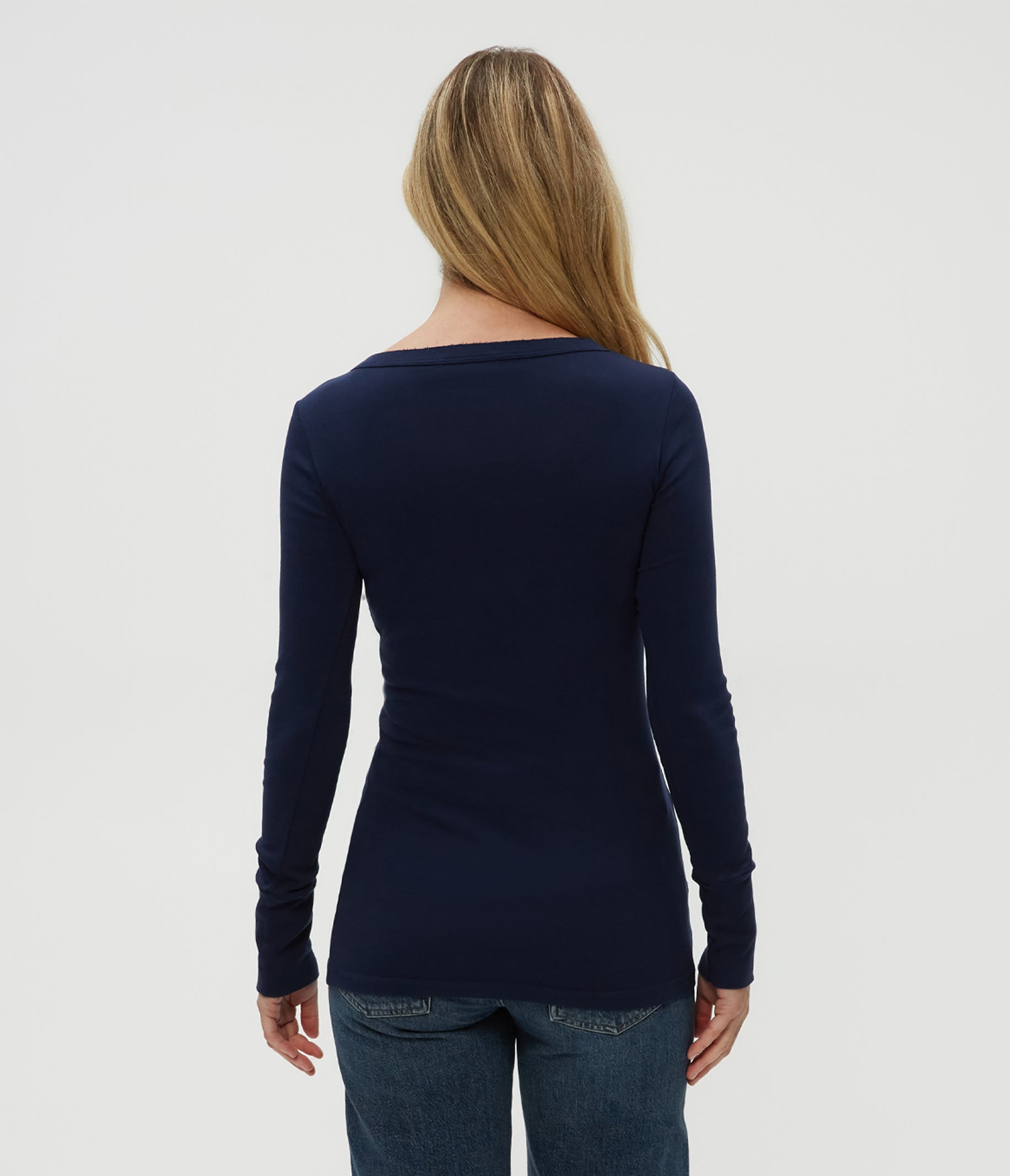 Legacy Supima Tee with Raw Edge