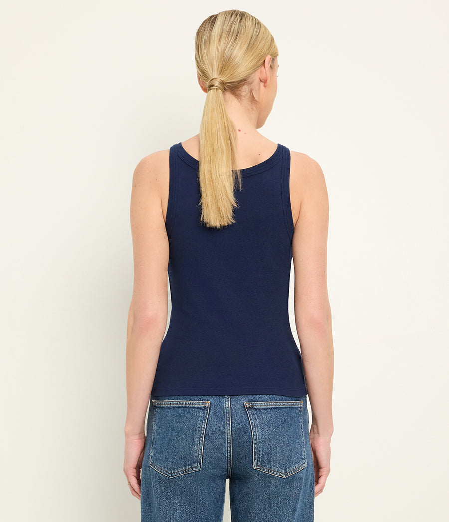 Michael Stars in Nocturnal Blue Back View #NOCTURNAL