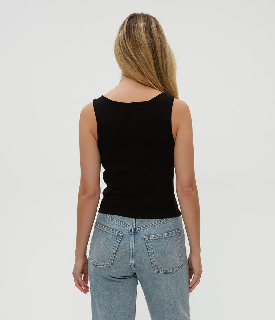 Michael Stars in Black  Back View #BLACK