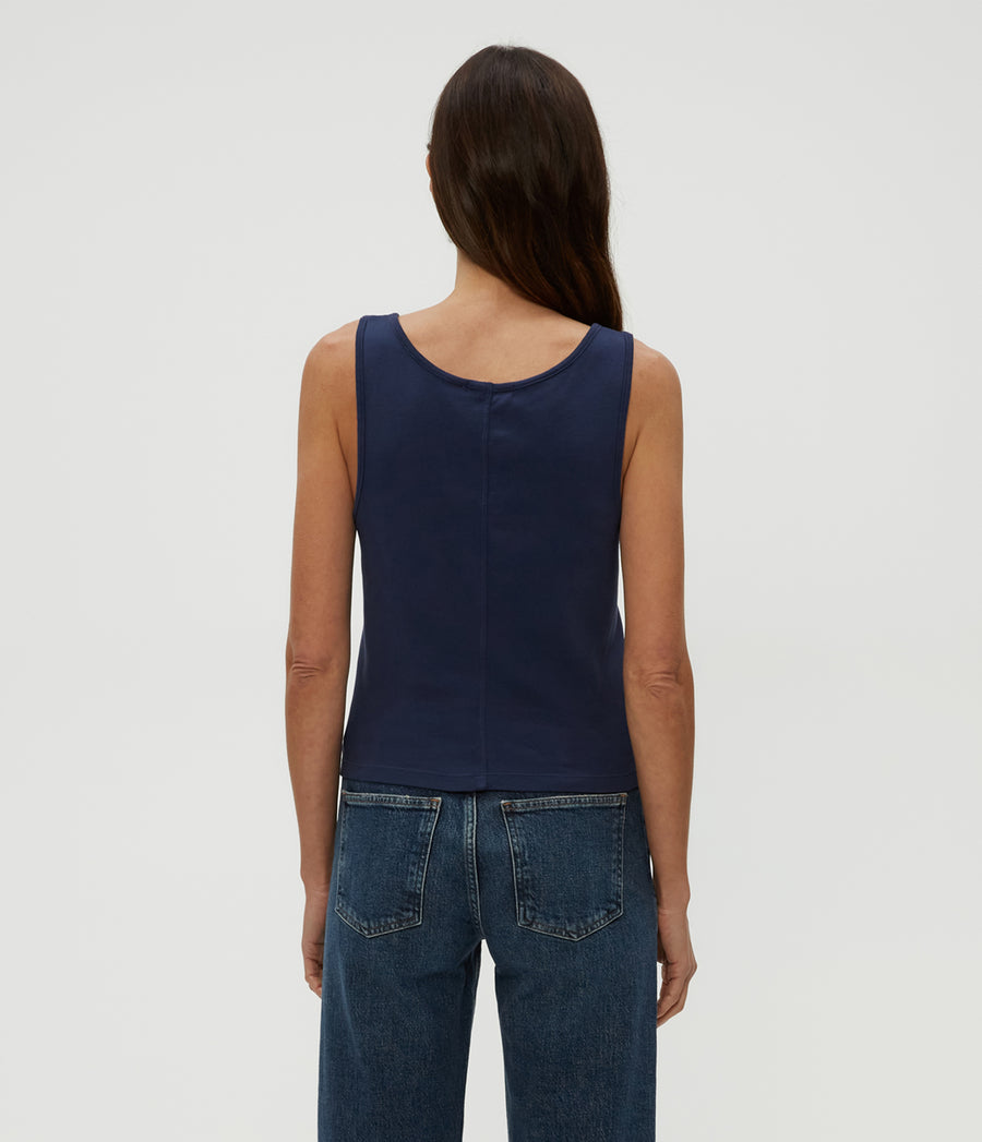 Michael Stars in Nocturnal Blue Back View #NOCTURNAL
