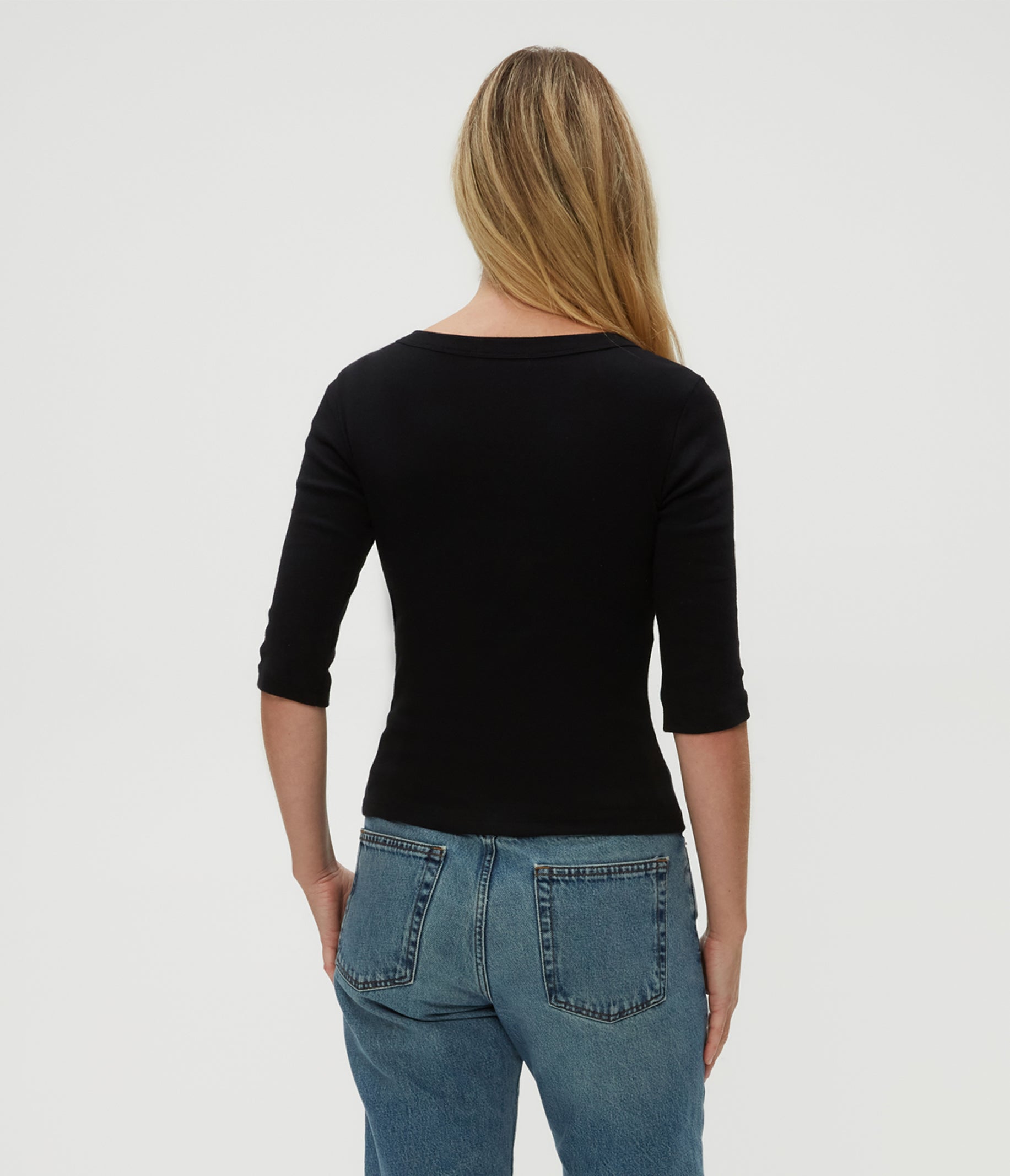 Dot 3/4 Sleeve Tee