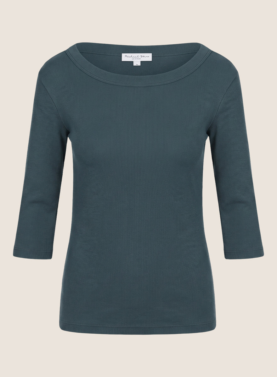 Dot 3/4 Sleeve Tee