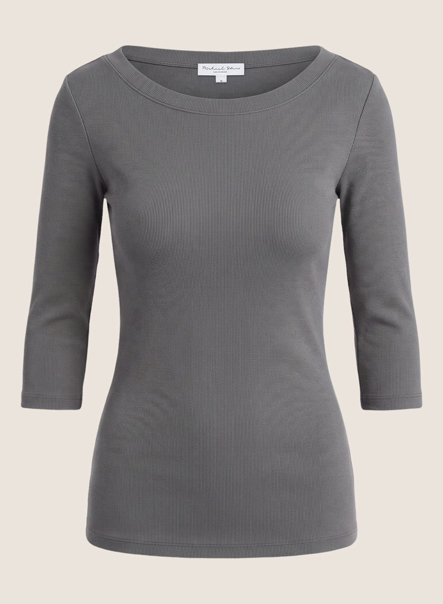 Dot 3/4 Sleeve Tee