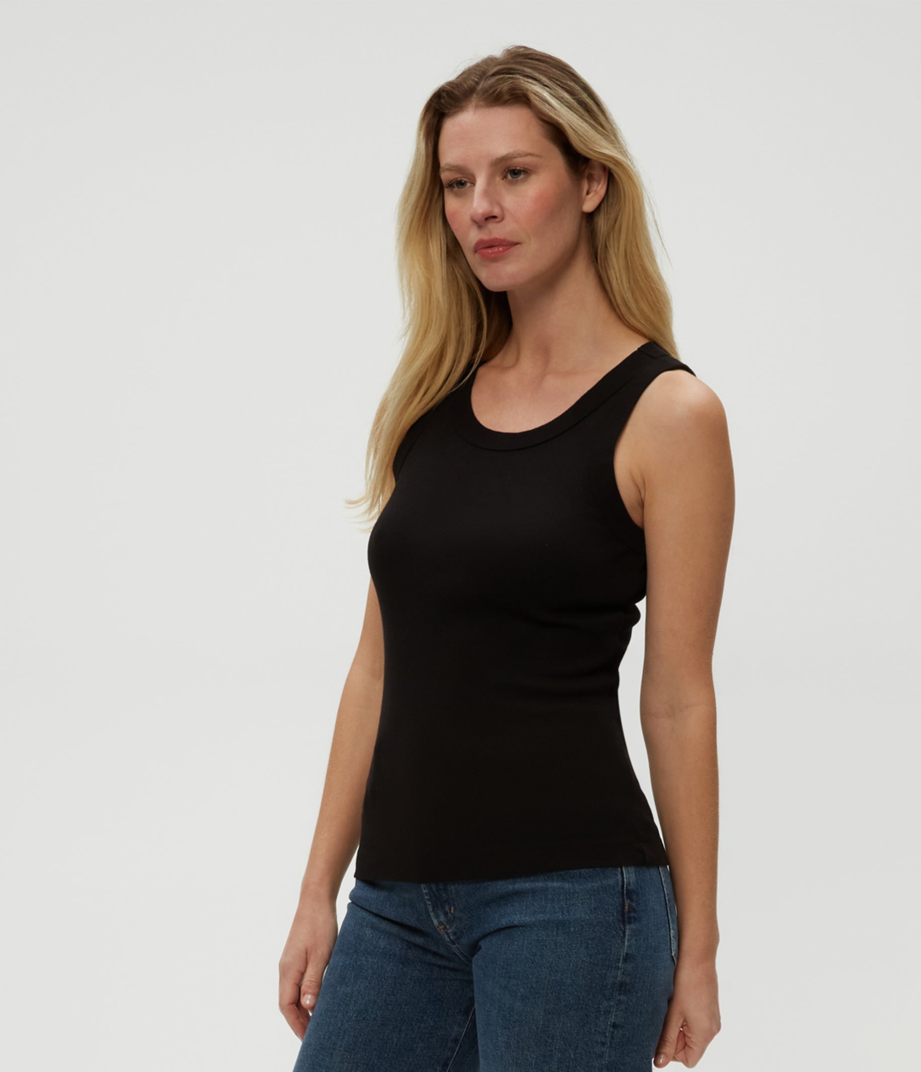 Paloma Knit Cropped Tank ブラック　フリーサイズ Paloma Tank