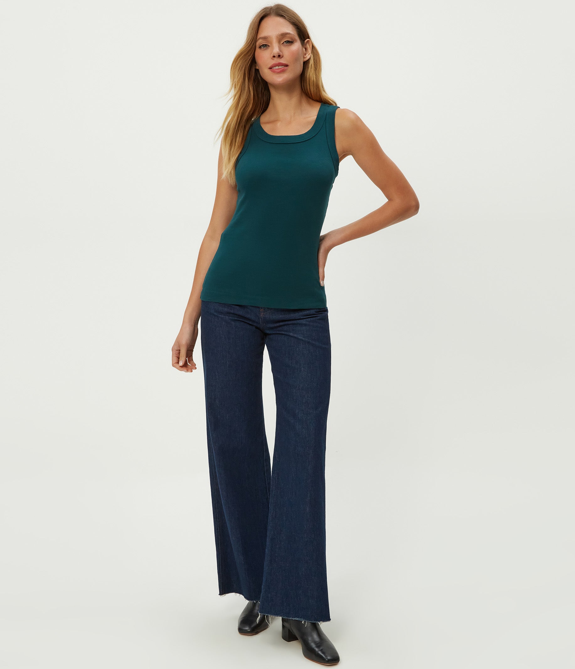 Paloma Knit Cropped Tank ブラック　フリーサイズ Paloma Knit Cropped Tank ブラック フリーサイズ