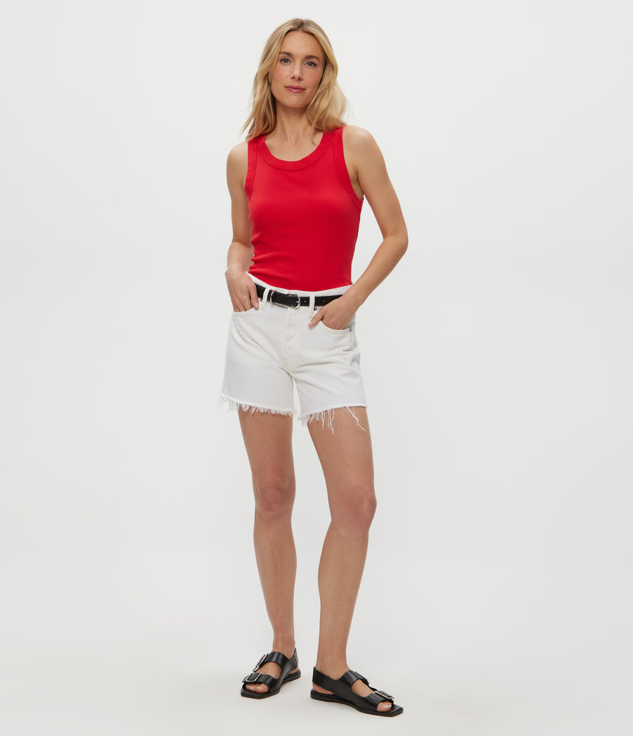 Paloma Tank in Rumba Red Full Body View #RUMBA