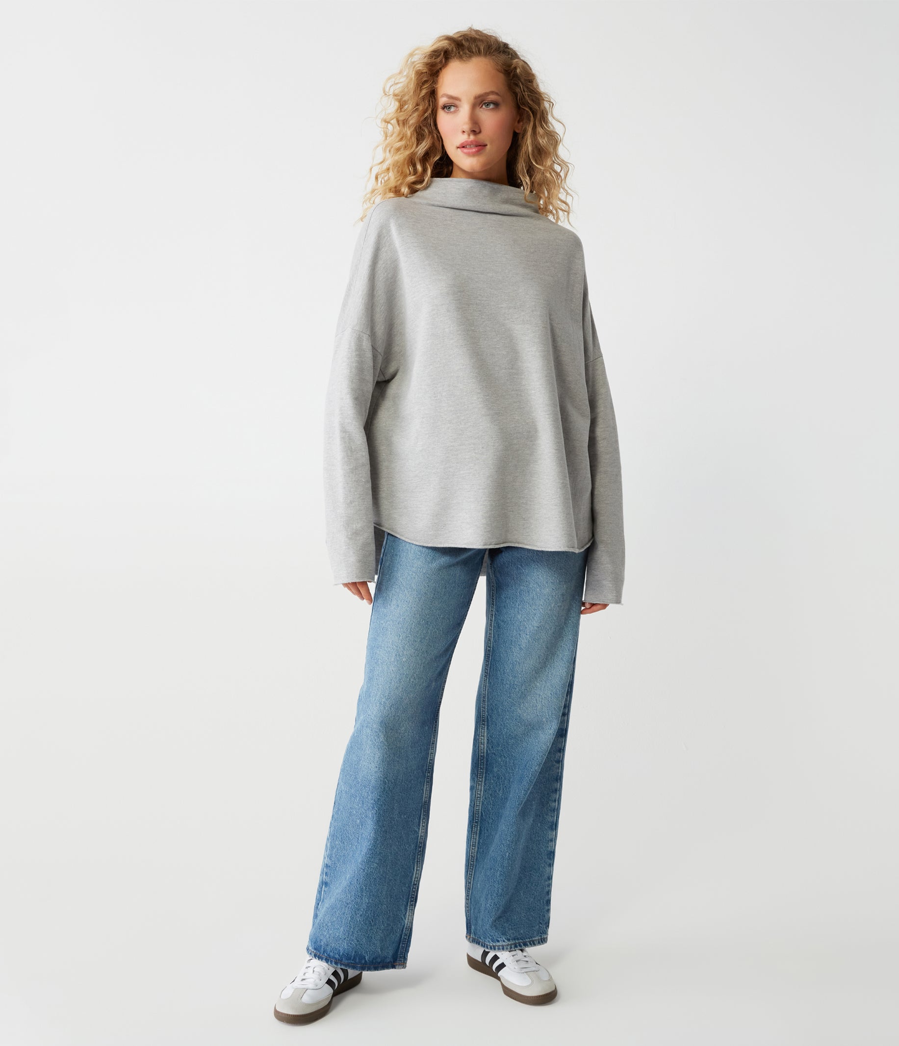 moca　0307 Women's TAZA Performance Knit Quarter Zip with Thumb Holes