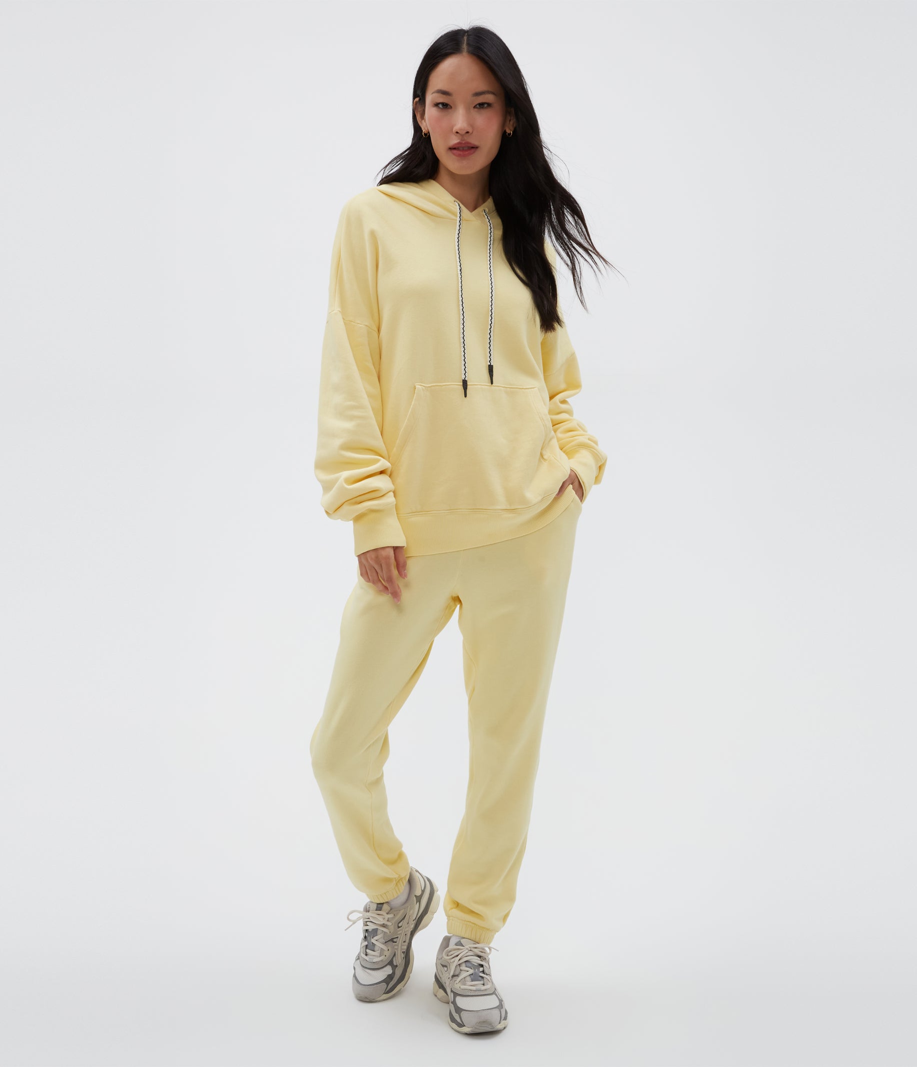 MICHAEL STARS 売れ筋商品|||マイケルスターズ パーカー・スウェットシャツ アウター レディース Sweatshirts Yellow Terry Clothing | MichaelStars.com