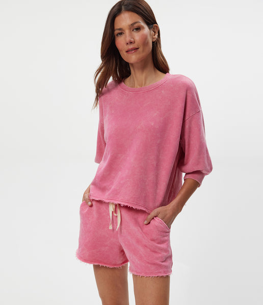 Julia Mineral Wash Pullover