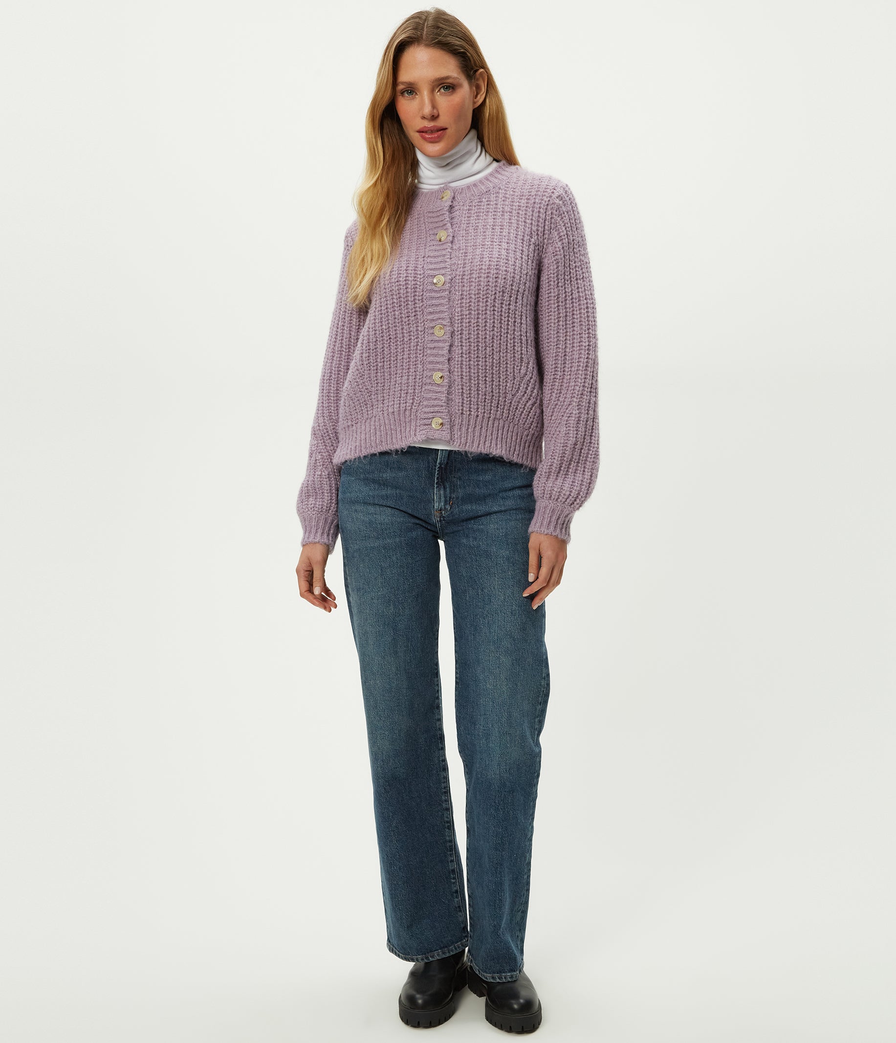 Lumi Crewneck Cardigan