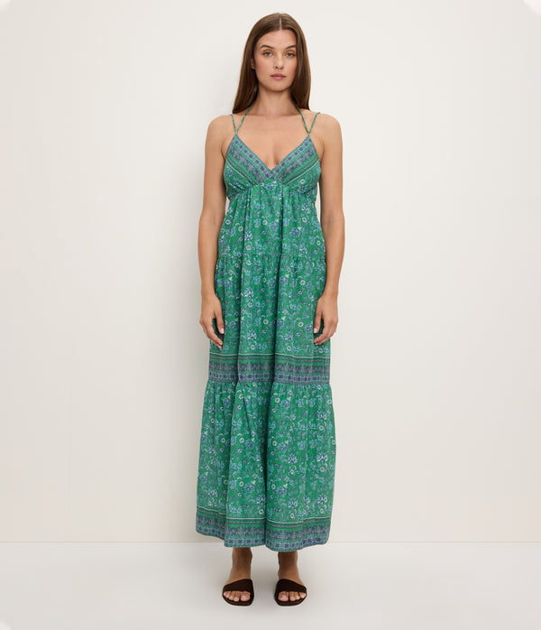 Isolde Printed Maxi Dress ARUBA COMBO / XL #ARUBA COMBO