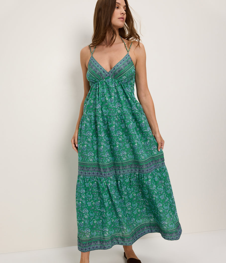 Isolde Printed Maxi Dress ARUBA COMBO / XL #ARUBA COMBO