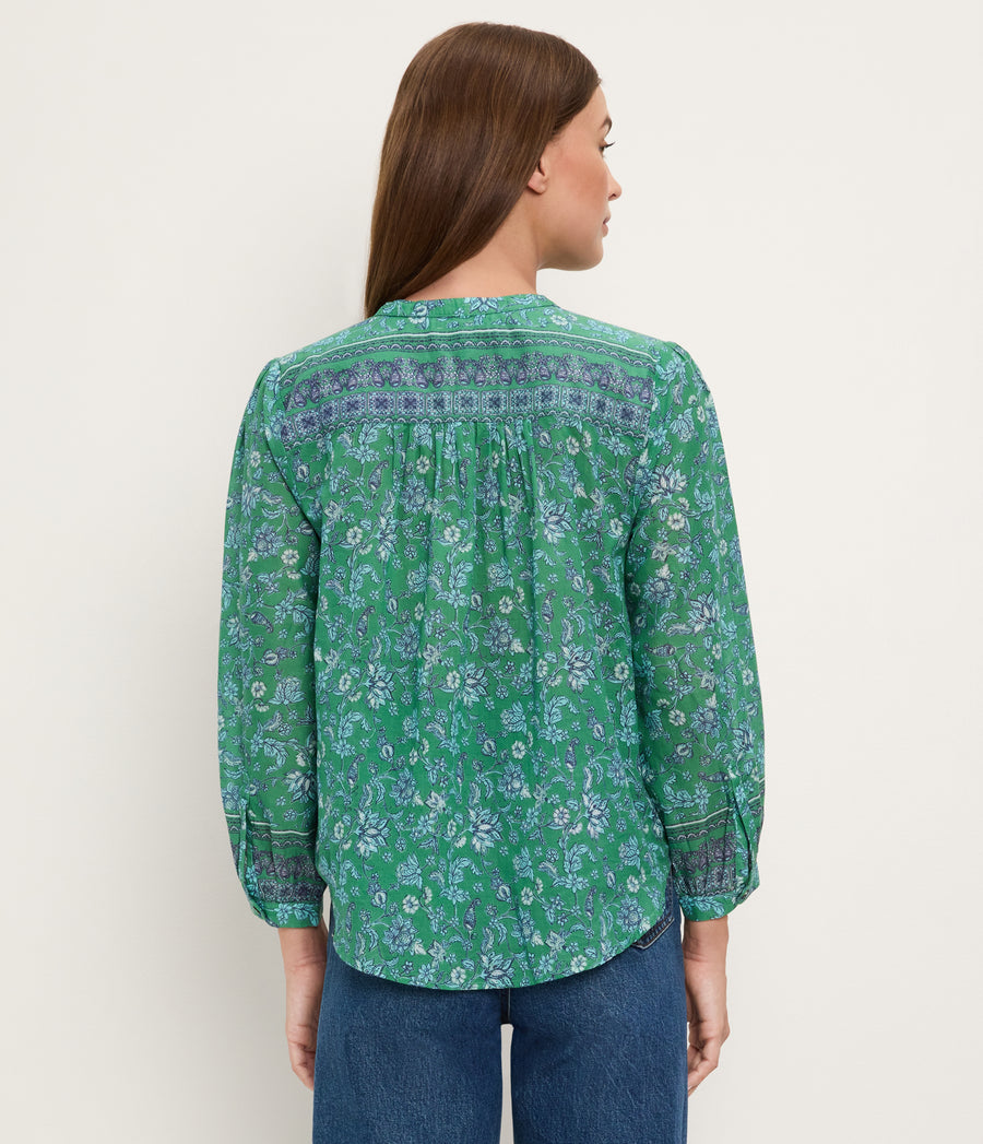 Katarina Printed Popover Top ARUBA COMBO / XL #ARUBA COMBO