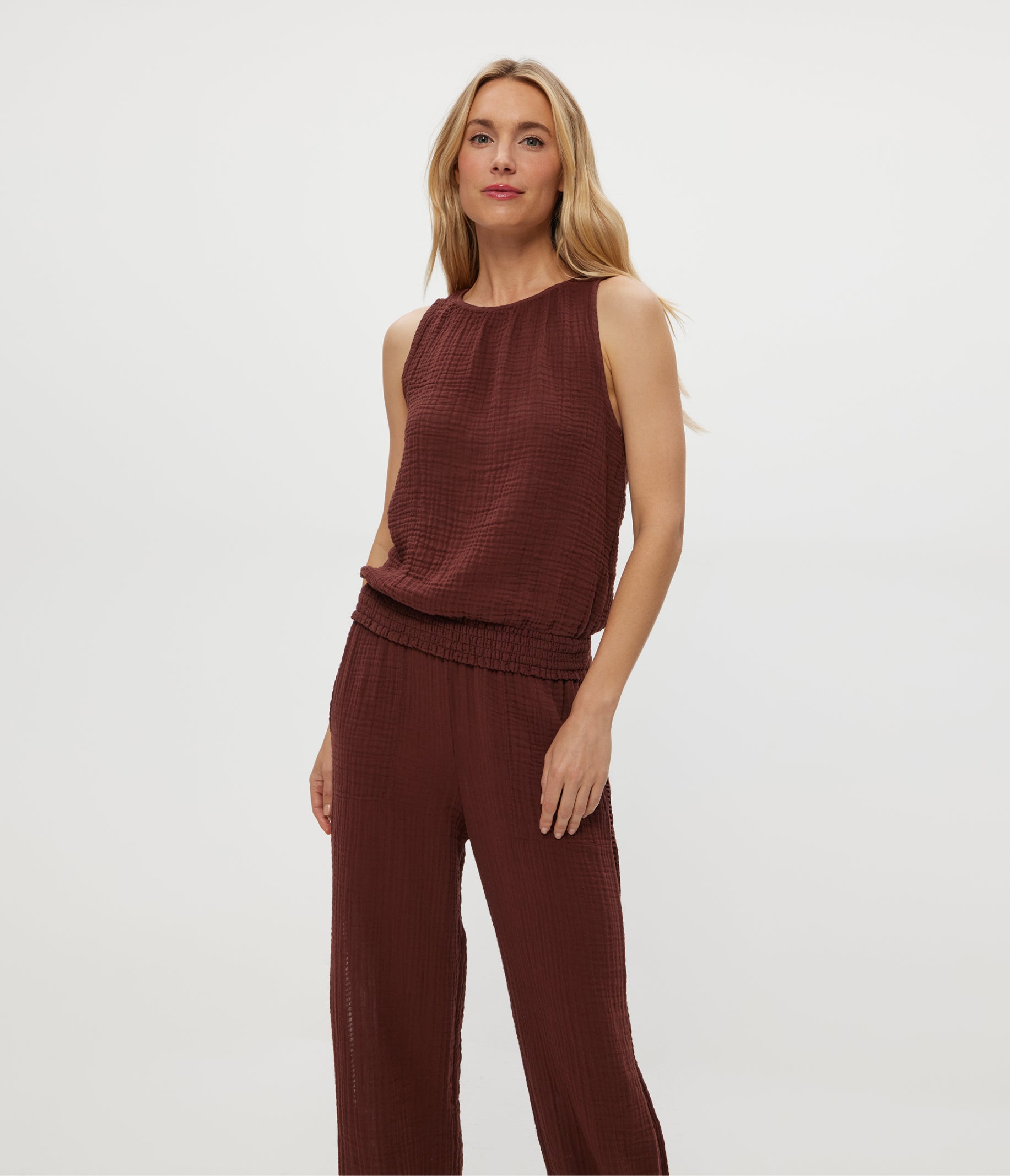 Janelle Tie Neck Tank