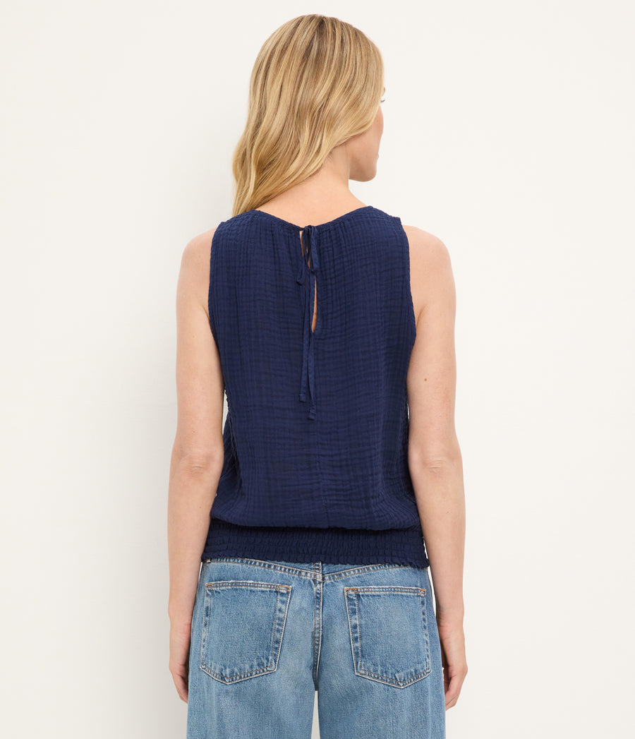 Janelle Tie Neck Tank NOCTURNAL / XL #NOCTURNAL