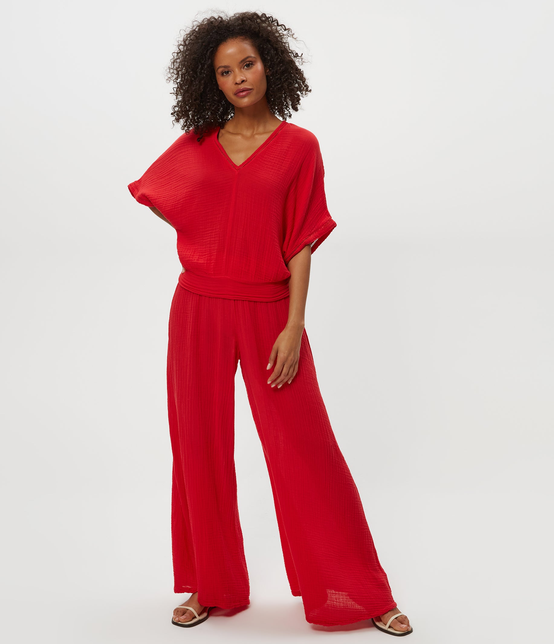 Simba Smocked Waist Pant