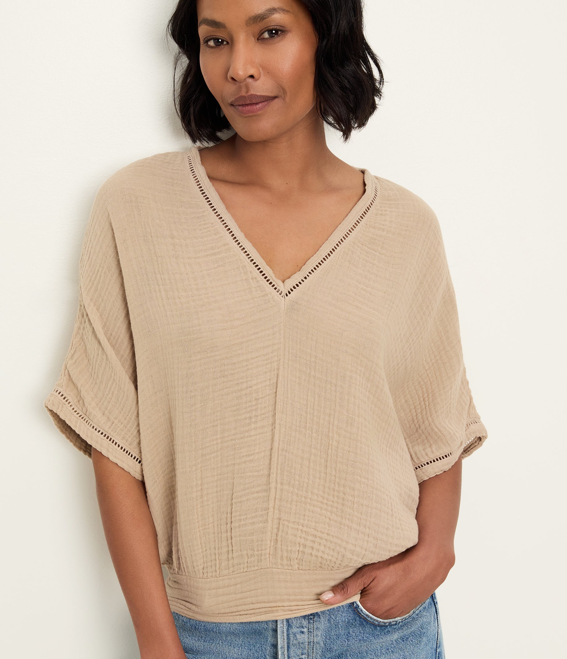 Imani Dolman Sleeve Top