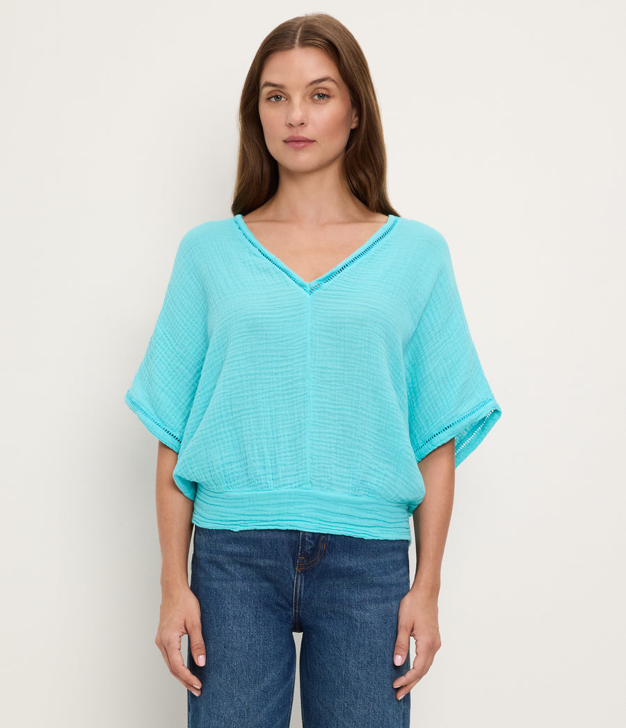 Imani Dolman Sleeve Top ARUBA / XL #ARUBA