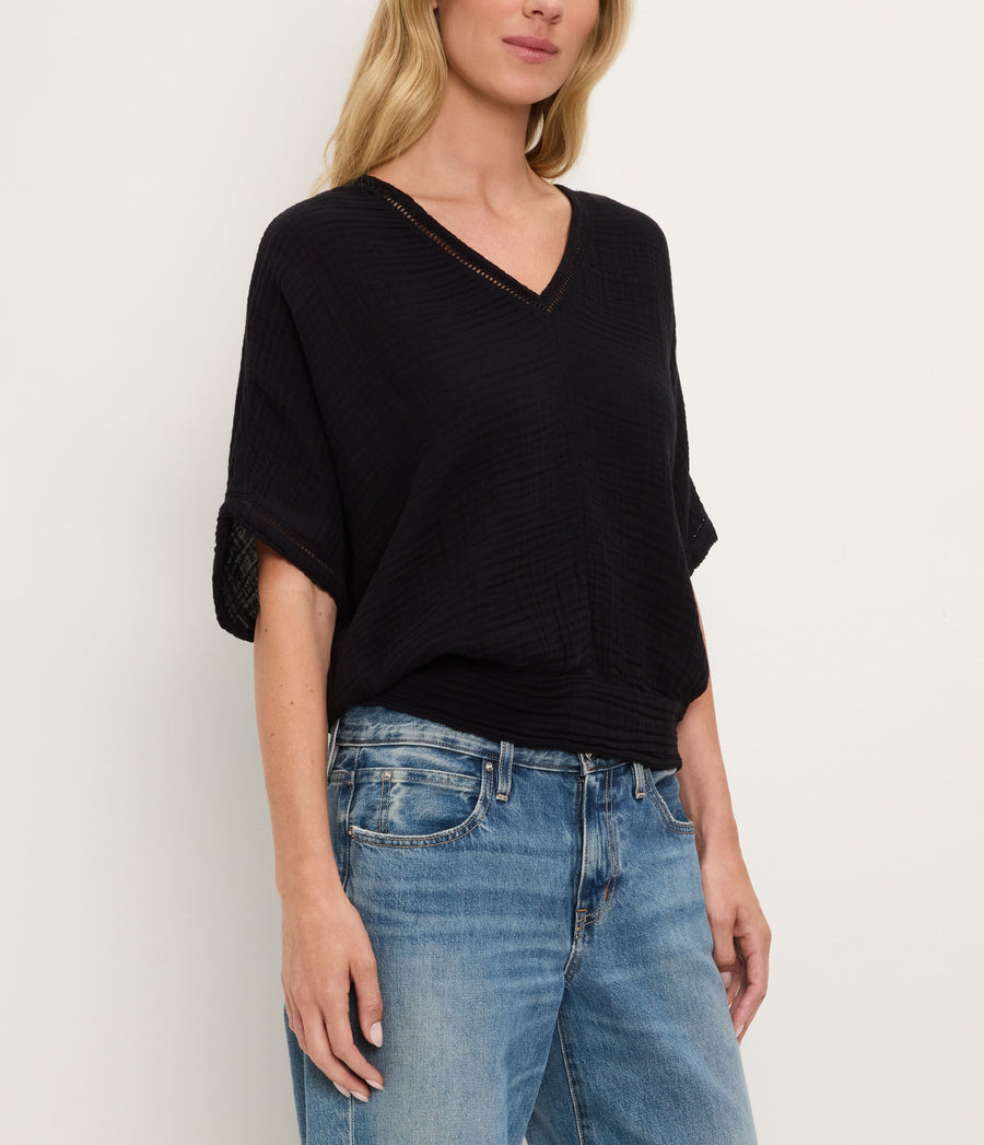 Imani Dolman Sleeve Top BLACK / XL #BLACK