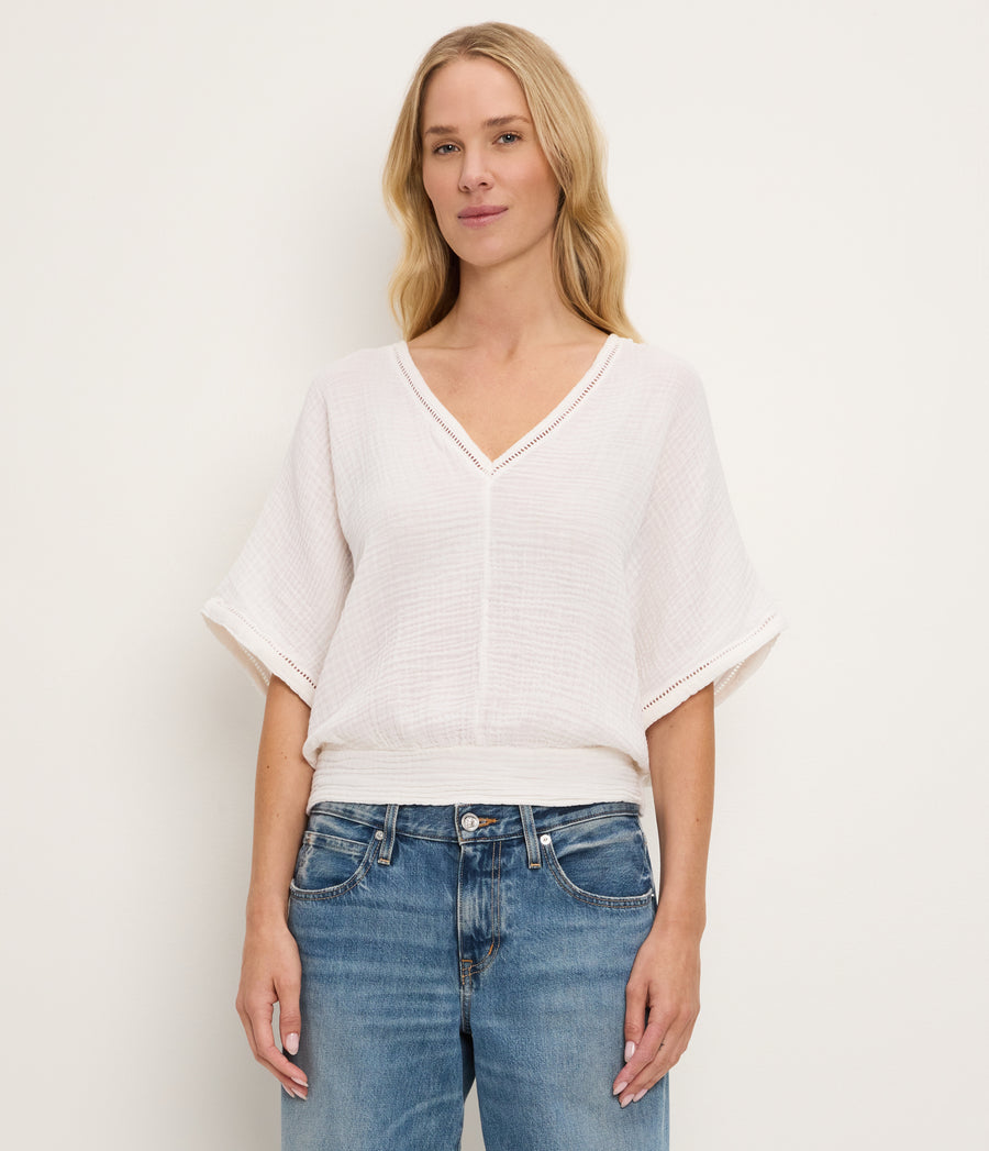 Imani Dolman Sleeve Top CHALK / XL #CHALK