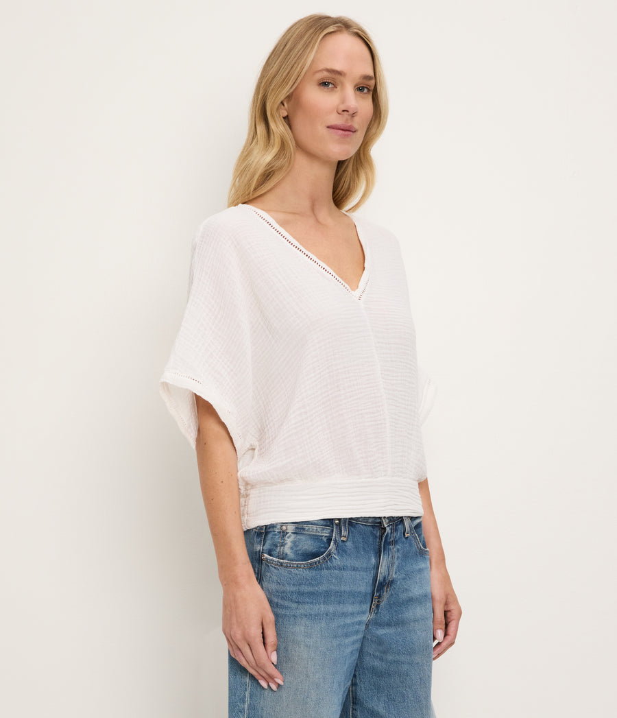 Imani Dolman Sleeve Top CHALK / XL #CHALK