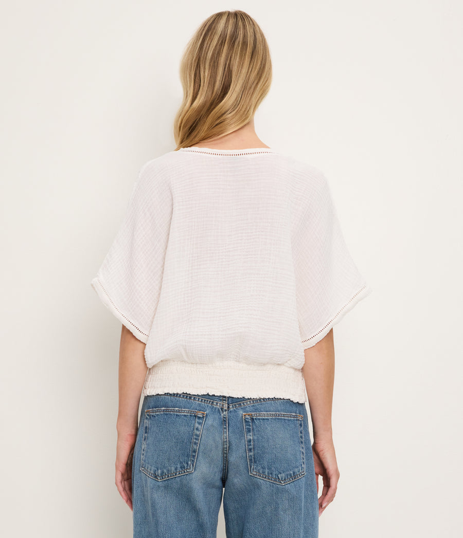 Imani Dolman Sleeve Top CHALK / XL #CHALK