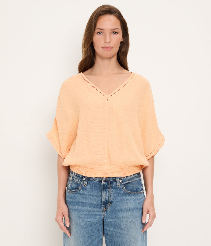 Imani Dolman Sleeve Top TANGERINE / XL #TANGERINE