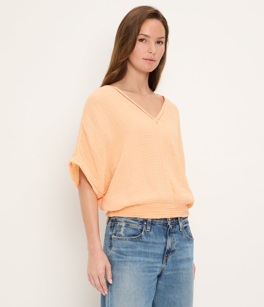 Imani Dolman Sleeve Top TANGERINE / XL #TANGERINE