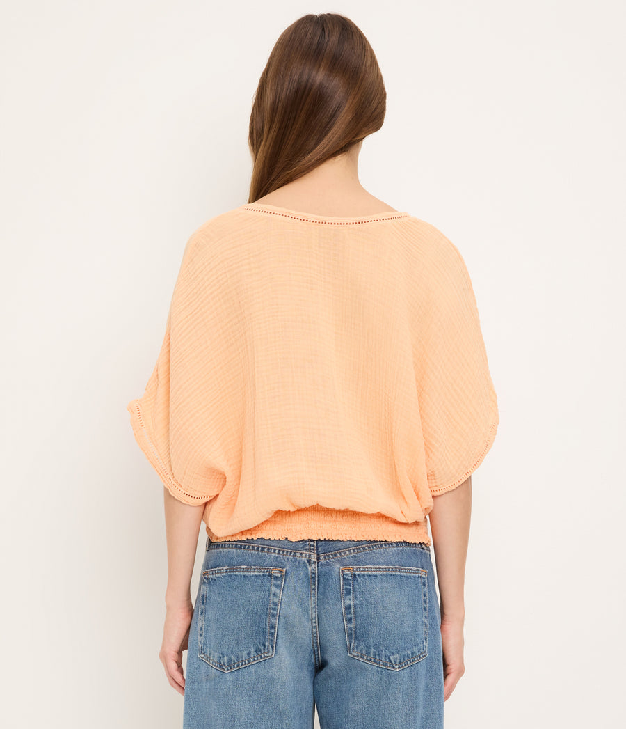 Imani Dolman Sleeve Top TANGERINE / XL #TANGERINE