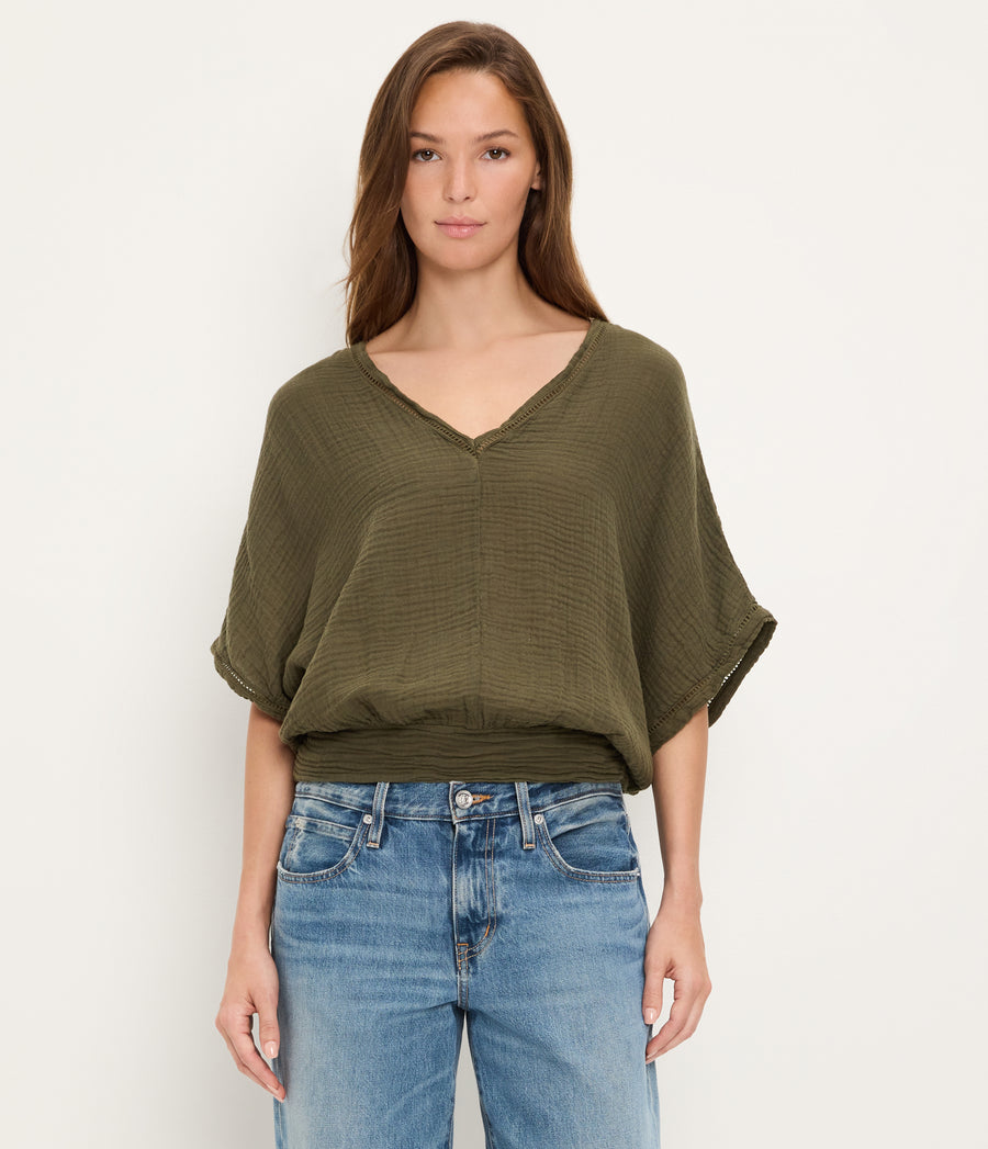 Imani Dolman Sleeve Top TOPIARY / XL #TOPIARY