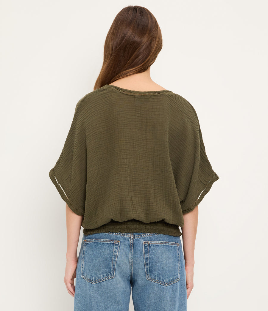 Imani Dolman Sleeve Top TOPIARY / XL #TOPIARY
