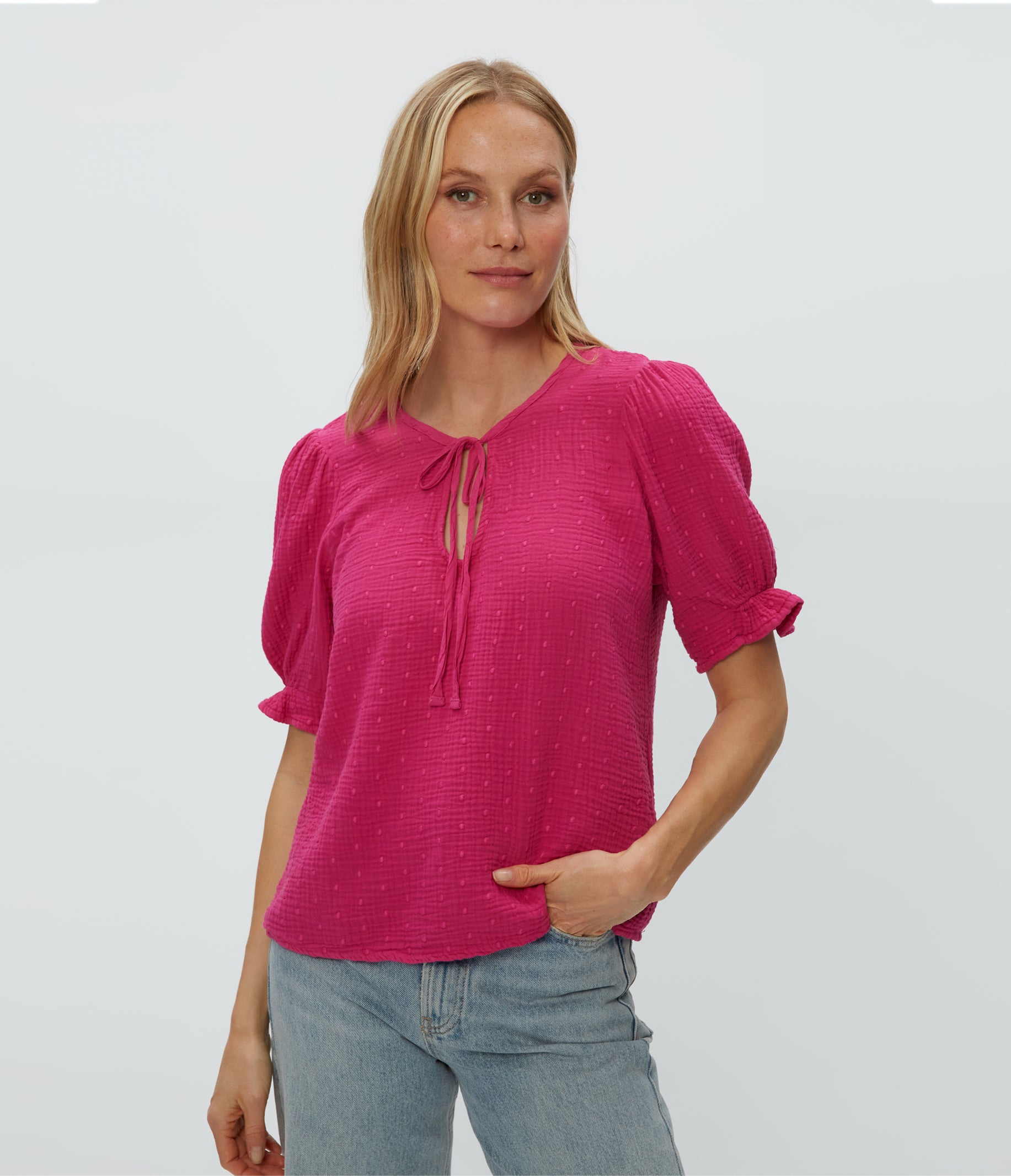 Genevieve Puff Sleeve Top