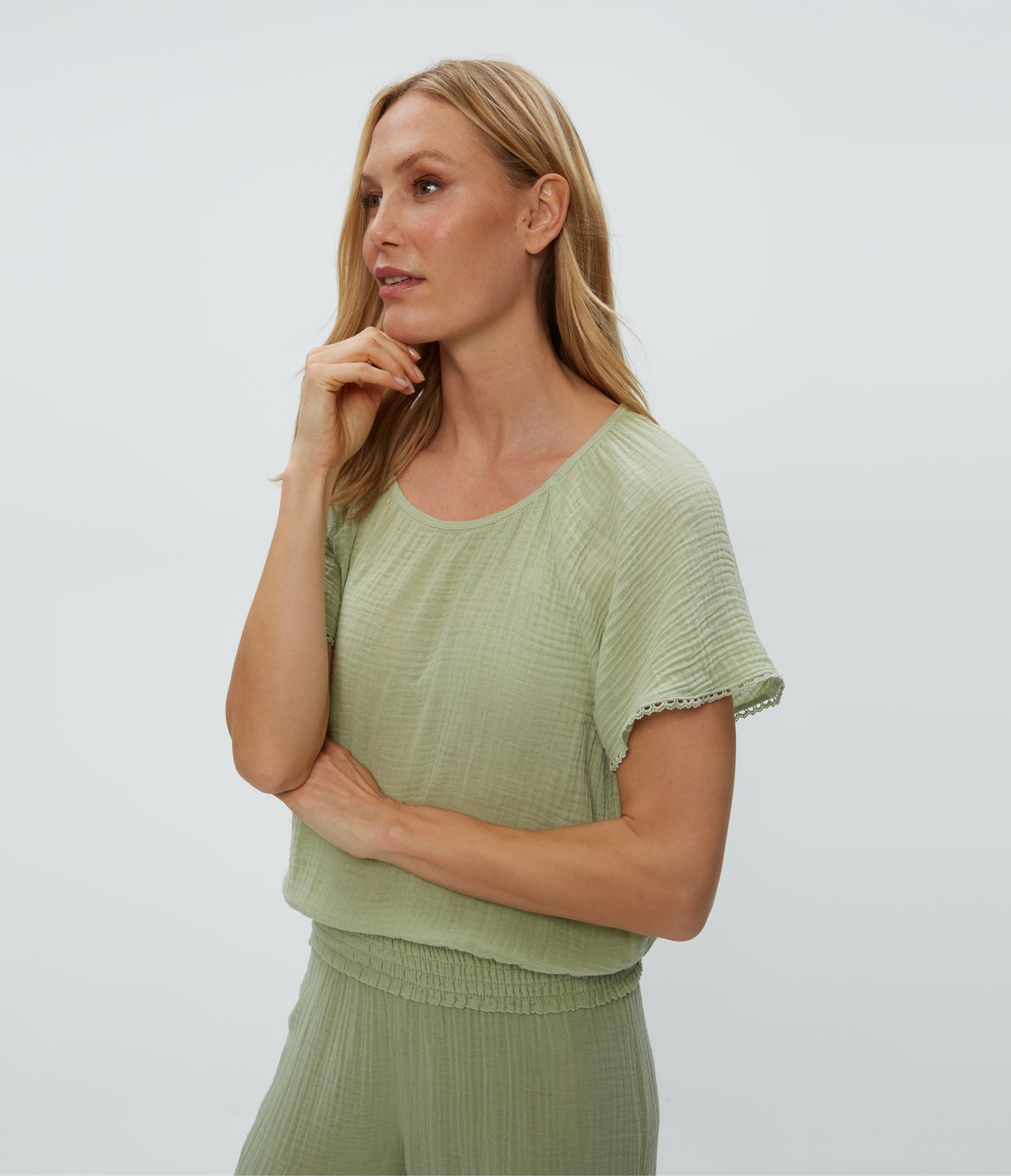 Freema Smocked Top