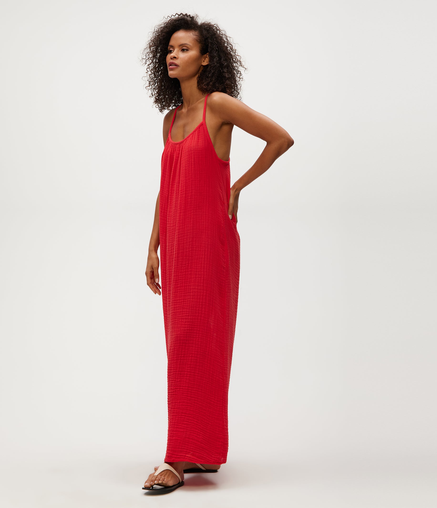 Jude Gauze Maxi Dress