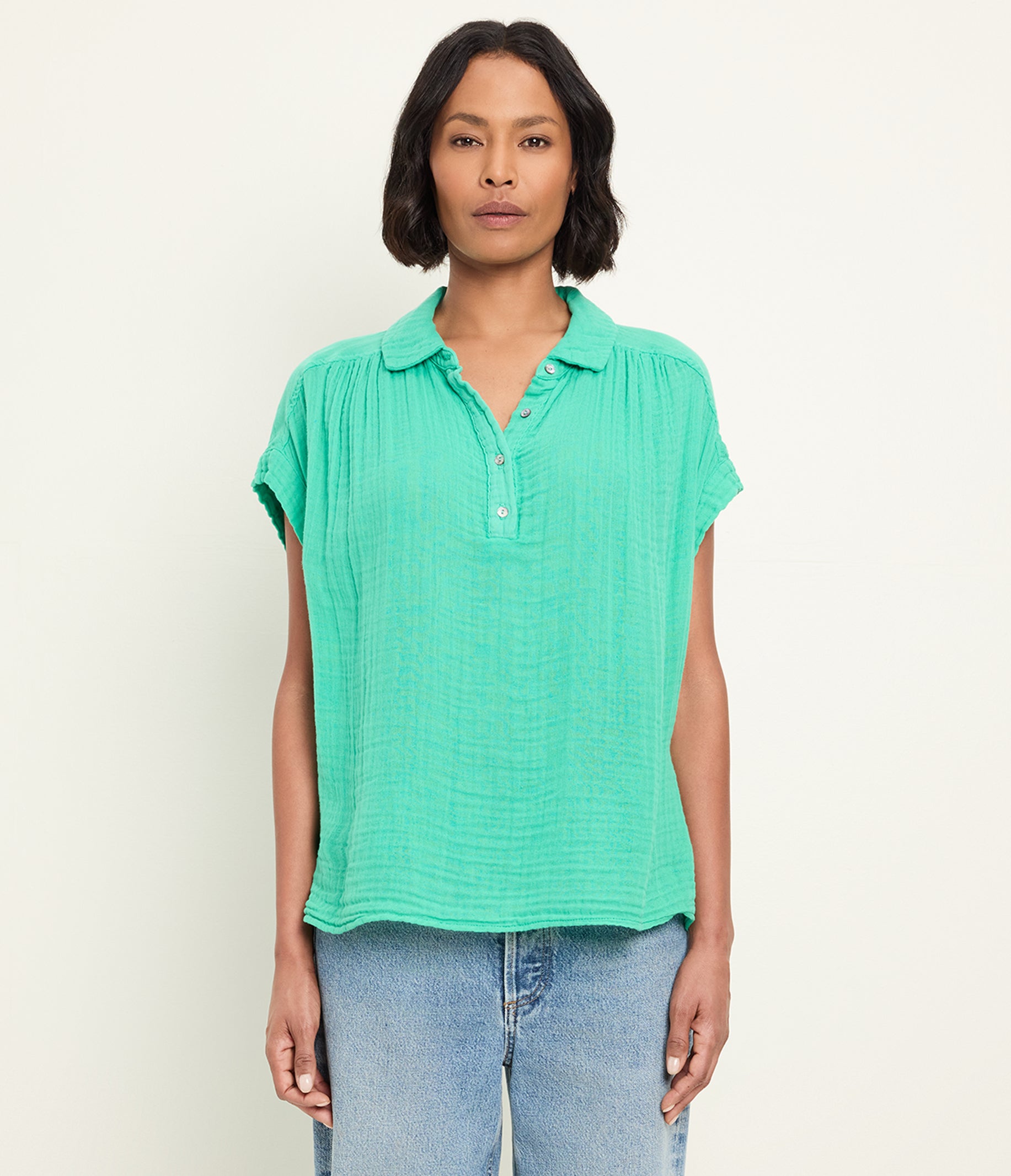 Avalon Gauze Top