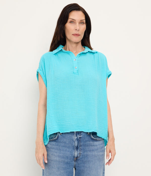 Avalon Gauze Top ARUBA / XL #ARUBA