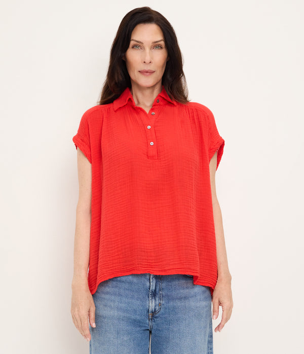 Avalon Gauze Top
