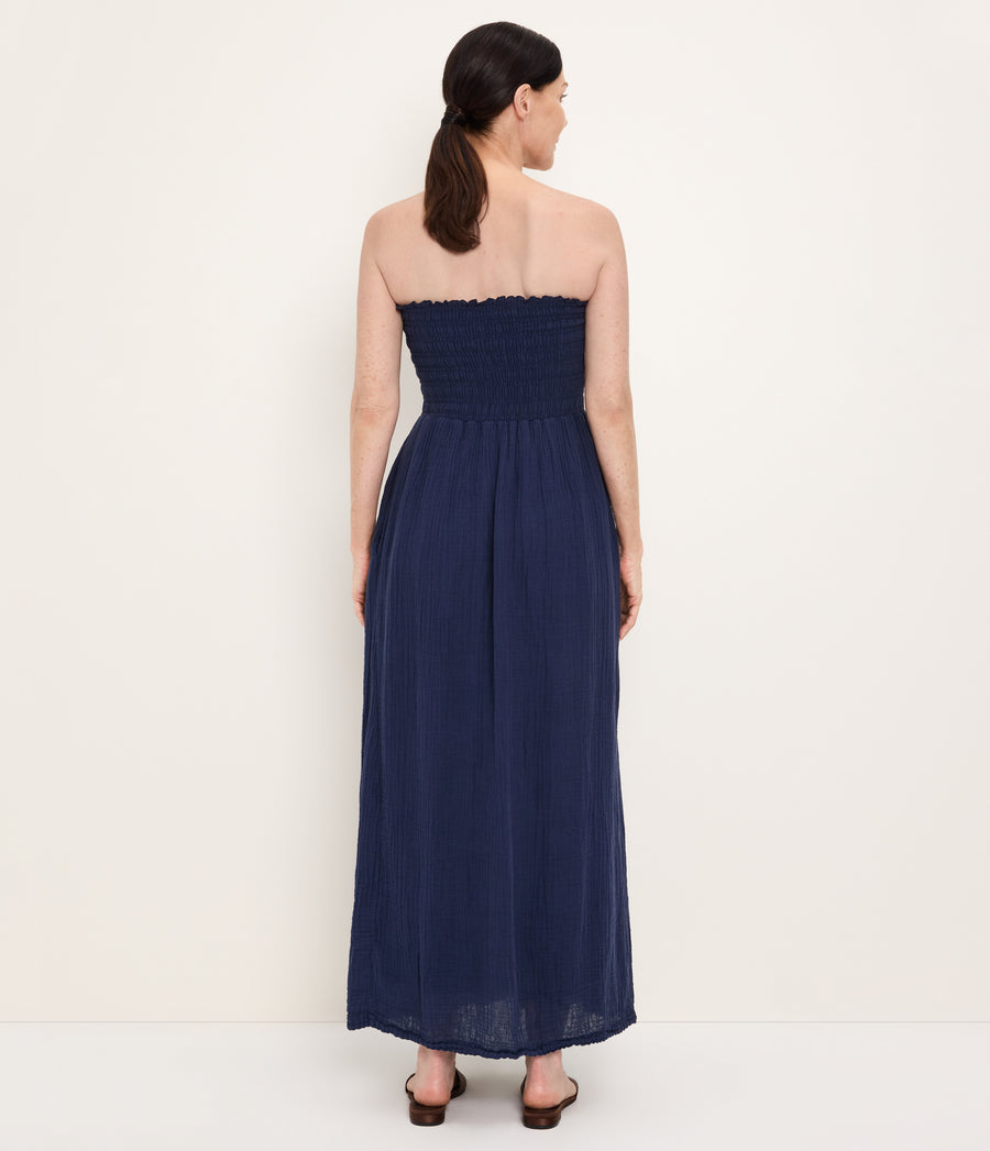 Bahia Smocked Dress NOCTURNAL / XL #NOCTURNAL