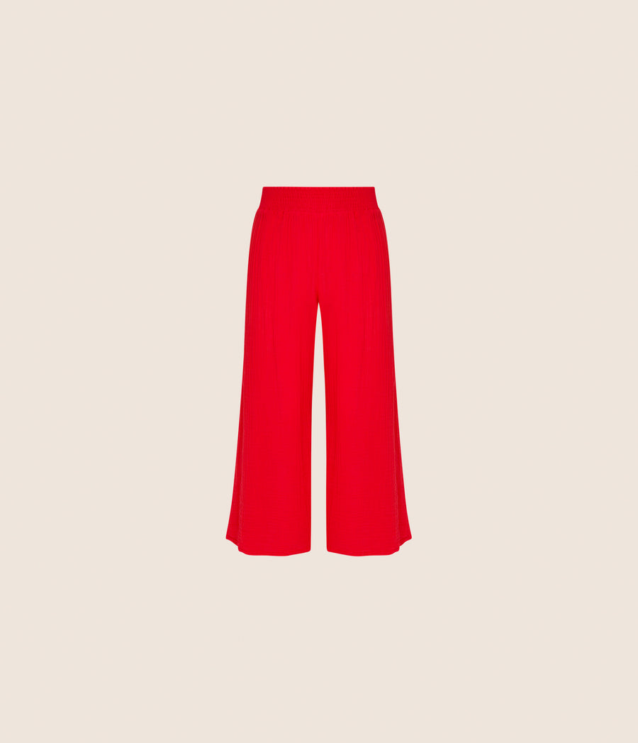 Medina Cropped Gauze Pant