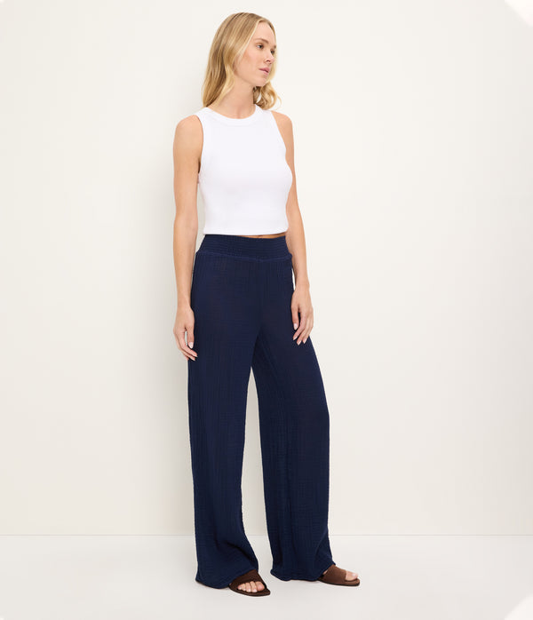 Susie Gauze Pant NOCTURNAL / XL