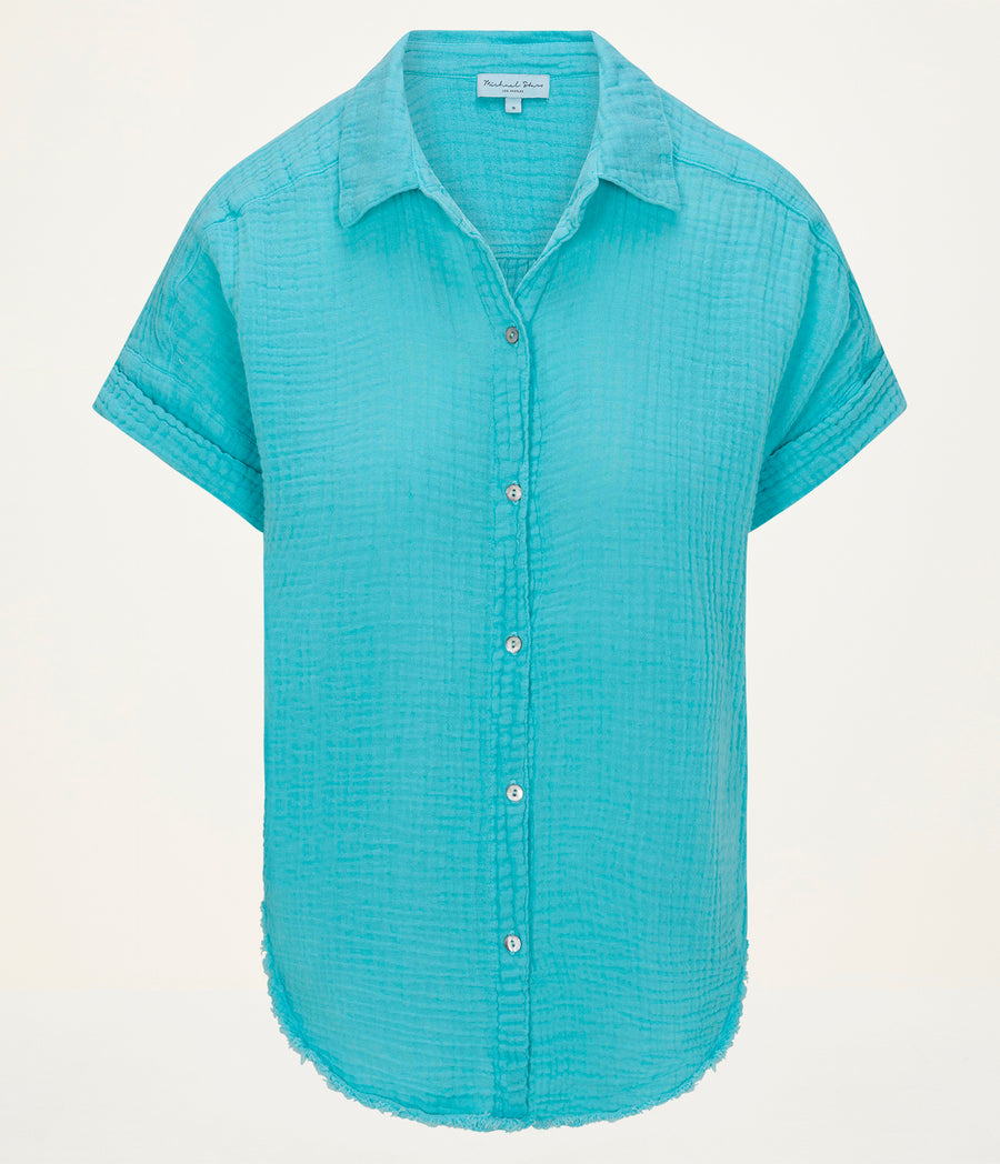 Bailey Gauze Button Down Shirt
