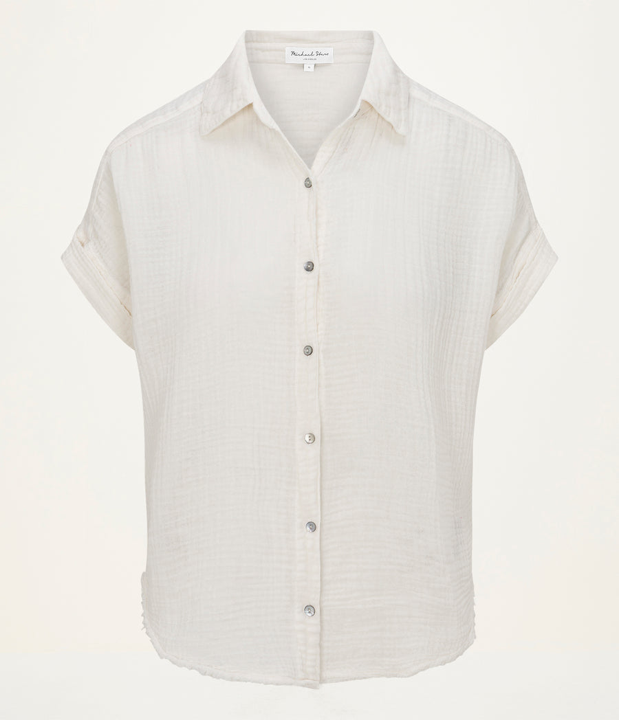 Bailey Gauze Button Down Shirt