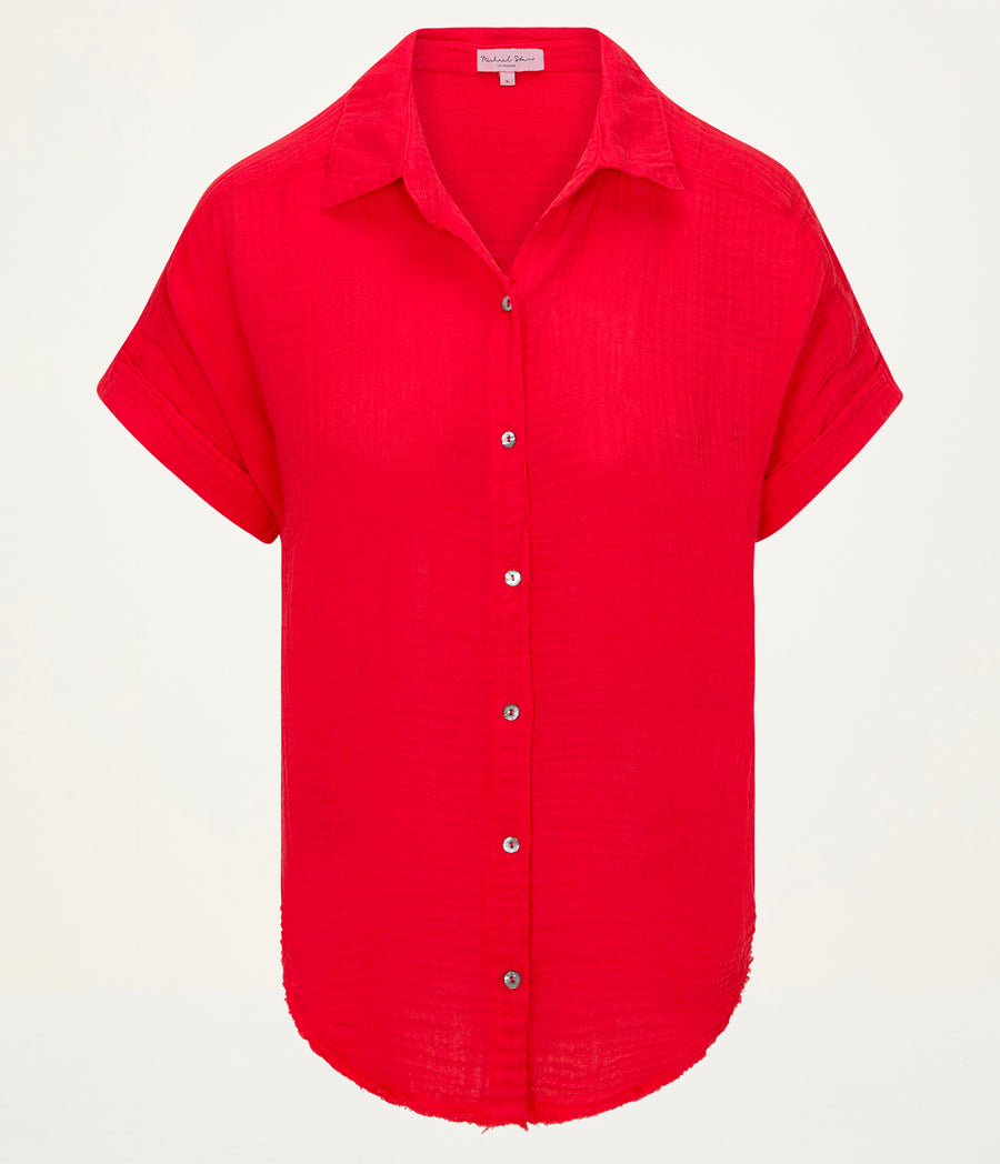 Bailey Gauze Button Down Shirt