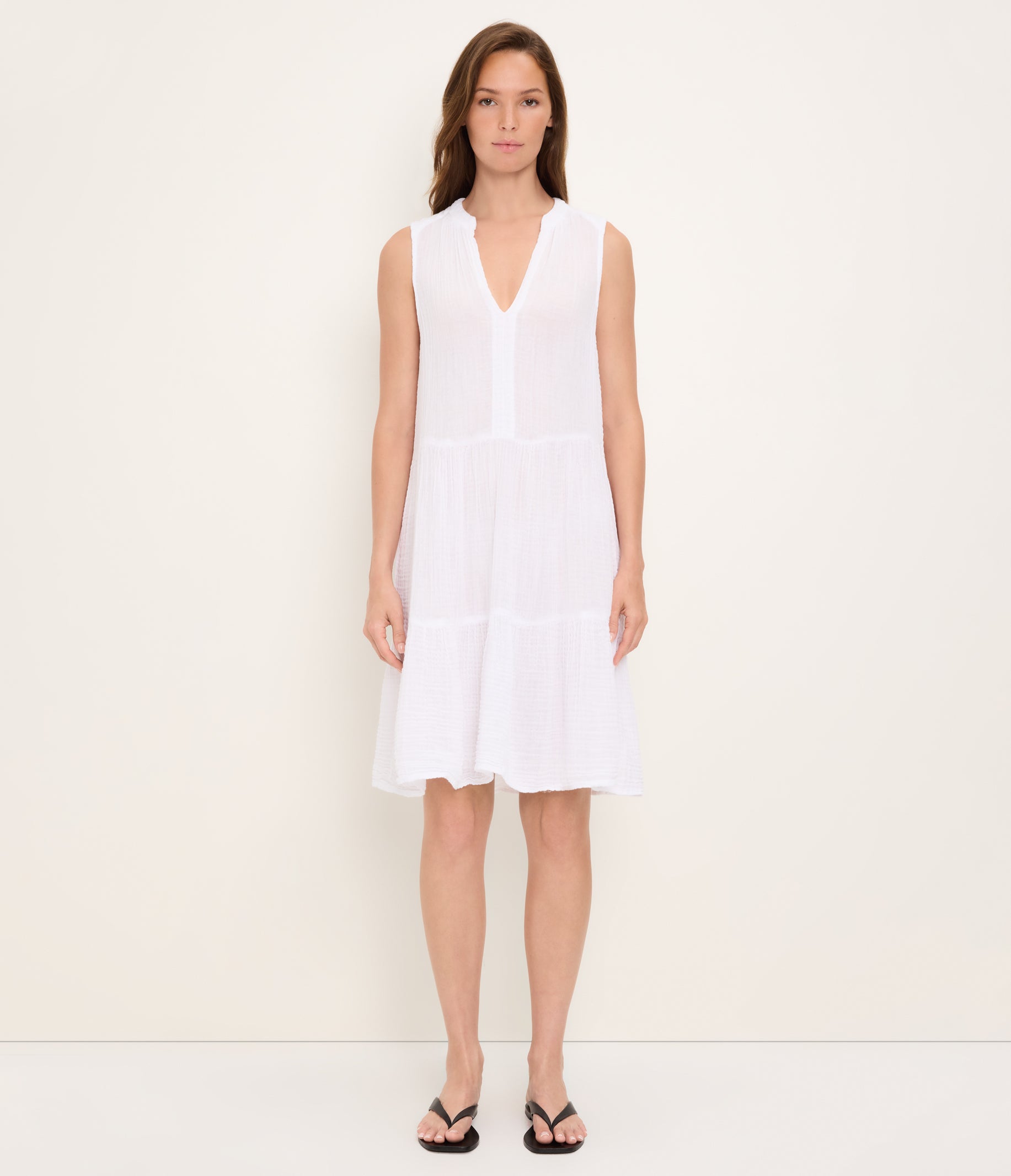 michael stars cotton dress Women's Daisy Gauze Dress - French Rose - Size L