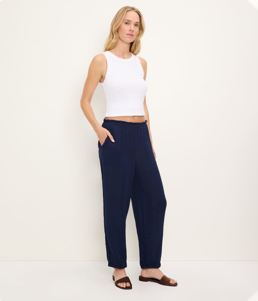 Elsa Gauze Jogger NOCTURNAL / XL #NOCTURNAL