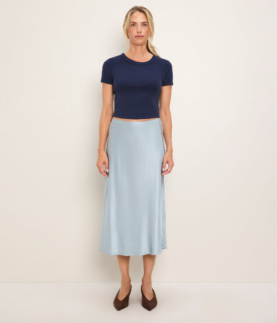 Leila Bias Midi Skirt