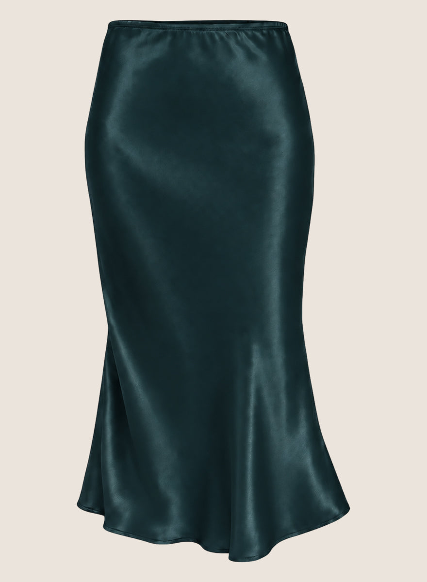 Leila Bias Midi Skirt