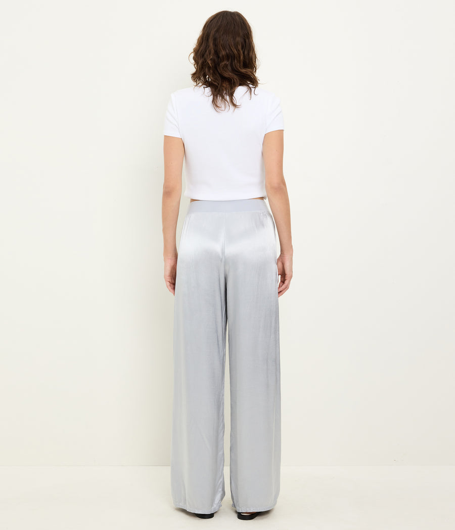 satin dress slacks Gotta Love It Black Wide Leg Pants and everything in between Michael Stars Cyrus Pant Nocturnal